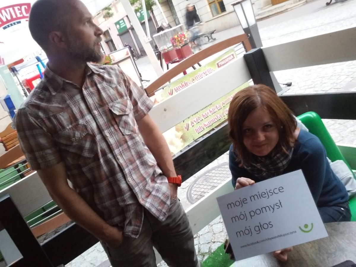 Moje miejsce! Mój pomysł! Mój głos!
