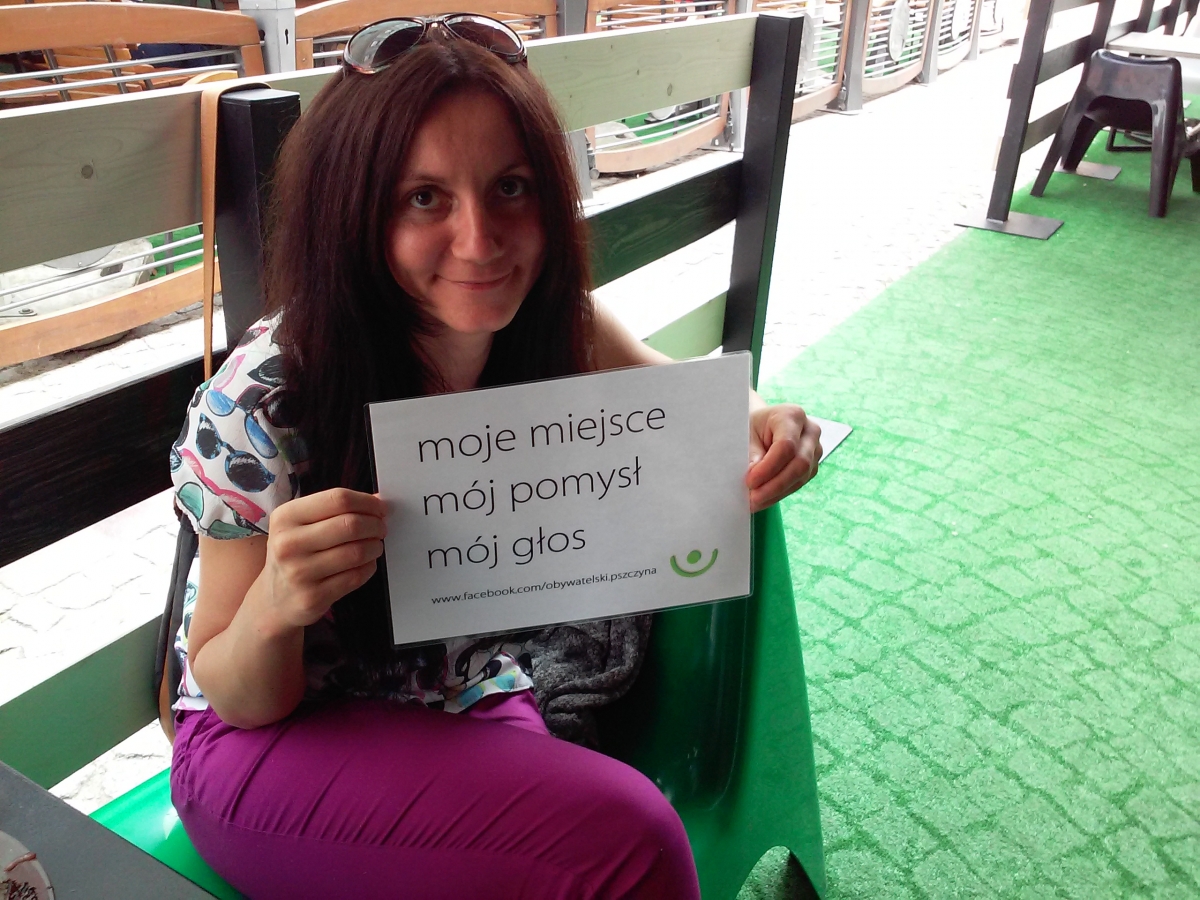 Moje miejsce! Mój pomysł! Mój głos!